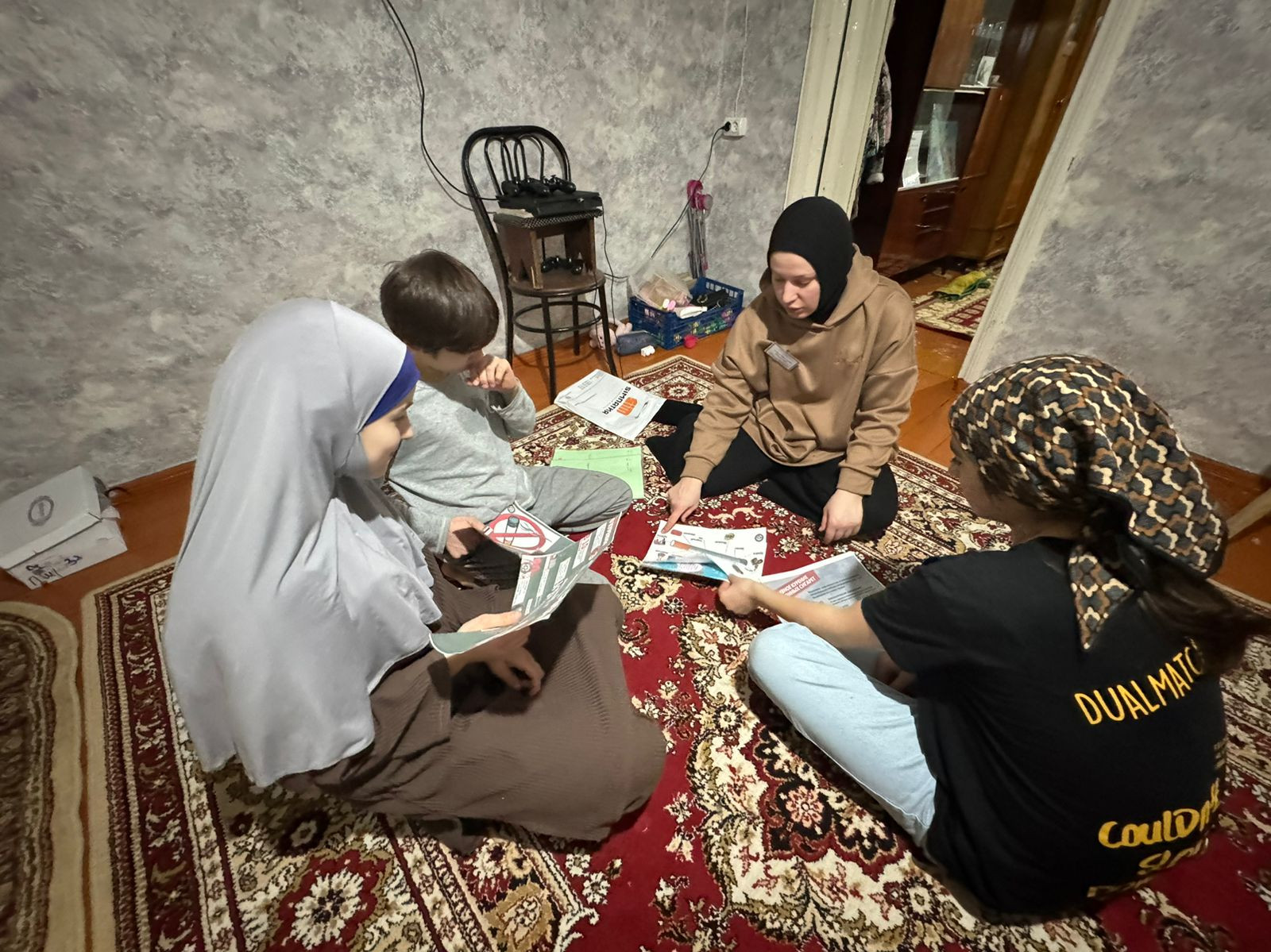 Беседа среди подопечных детей на тему вреда курения вейпов (электронных сигарет).